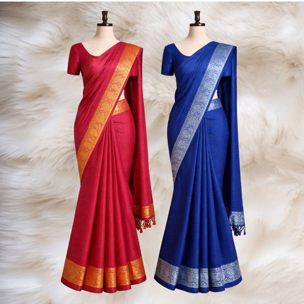 পিওর তাতঁ কটন শাড়ী